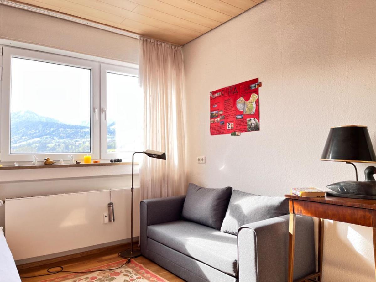 Grosszuegige Wohnung, Bergblick, Vintage Sonthofen Eksteriør bilde