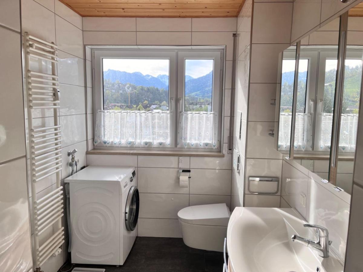 Grosszuegige Wohnung, Bergblick, Vintage Sonthofen Eksteriør bilde