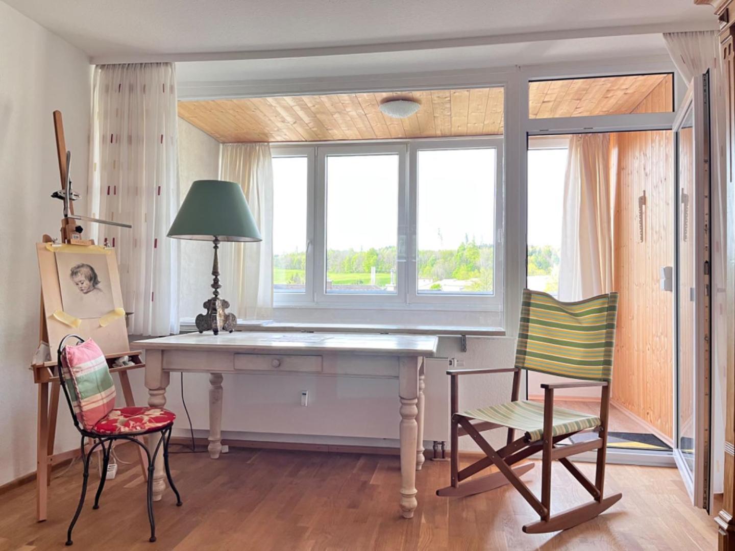 Grosszuegige Wohnung, Bergblick, Vintage Sonthofen Eksteriør bilde